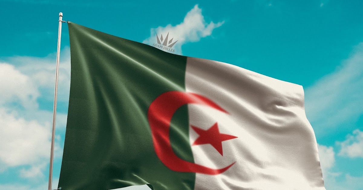 علم الجزائر Algeria Flag