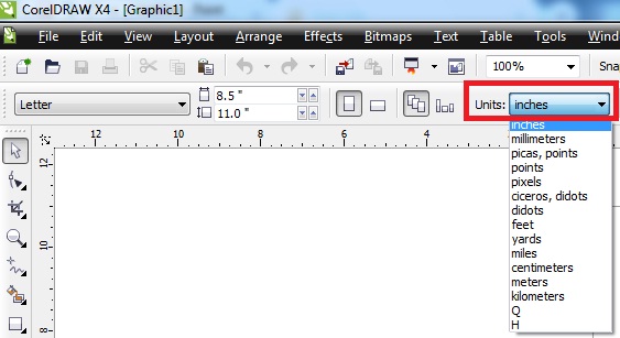 3 Simple Way to Change Units in Coreldraw in Hindi
