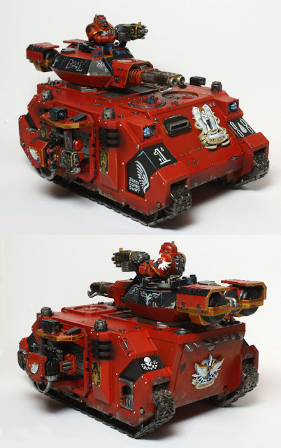 Warhammer 40k Games Workshop Miniature Space Marine Blood Angel Ball Predator