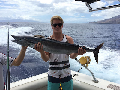 Best Maui Fishing boats, Rascal catches big Ono