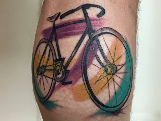 Tatuagem de bicicleta 