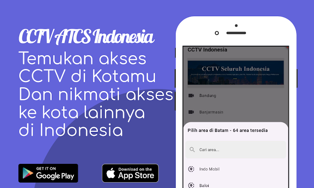 aplikasi CCTV ATS di seluruh Indonesia
