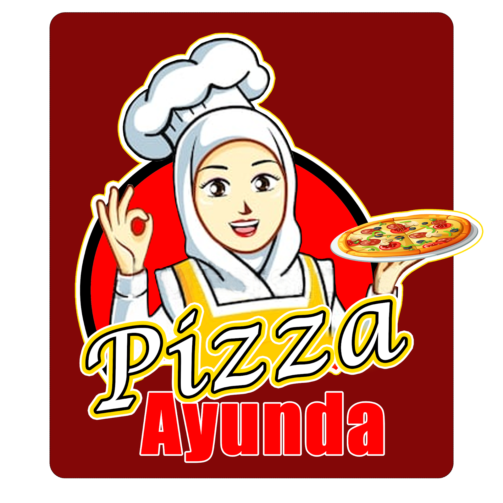  Desain  Logo Pizza Ayunda Desain  Online Murah Berkualitas 