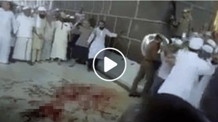 Viral Keluar Darah Dari Lantai  Kaabah Masjidil  Haram  