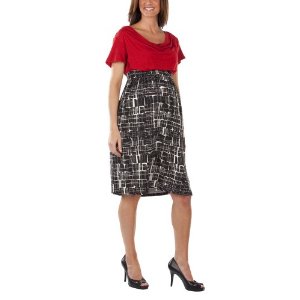  Maternity Dress on Lange   For Target   Maternity Short Sleeve Dress   Black Red White M