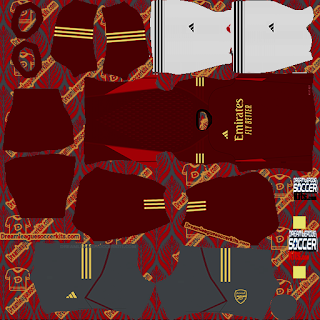 Arsenal FC 23/24 Kits - DLS 2023 - DLS 2019