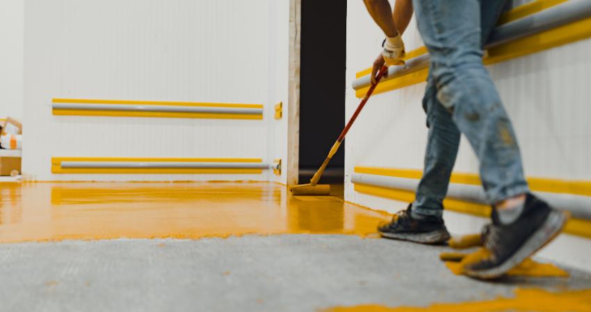 cat epoxy lantai biasa diaplikasikan dimana?