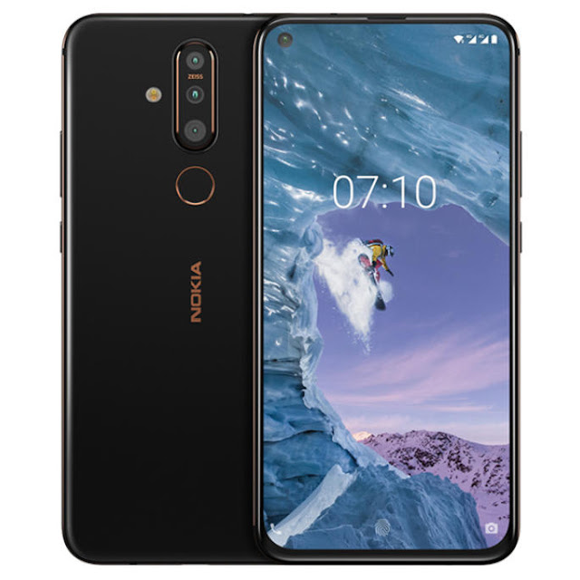 Nokia X71 6.39 inch 48MP Triple Rear Camera 6GB RAM 128GB ROM Snapdragon 660 Octa core 4G Smartphone