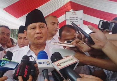 Prabowo Subianto : Emak-Emak Deklarasi Diusir, Utang RI Naik Rp 1 T Tiap Hari