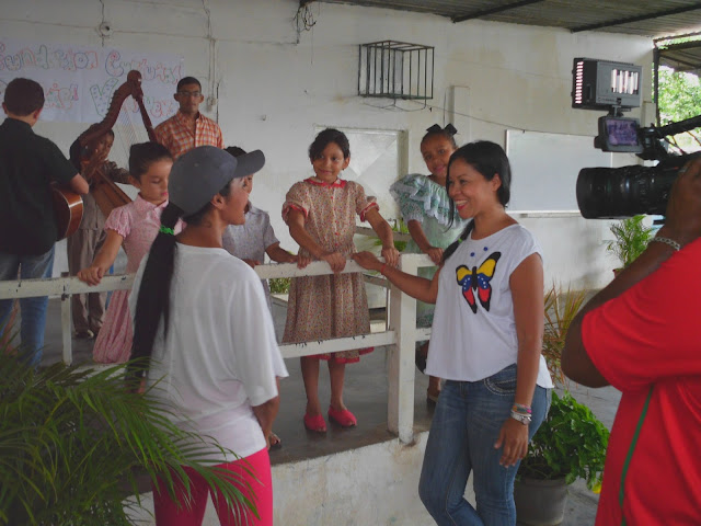 Programa “Los Cuentos de Mi Tierra” que se transmite por Globovisión estuvo grabando en Apure para ser transmitido en 2 meses.