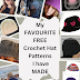 Favorite FREE Crochet Hat Patterns