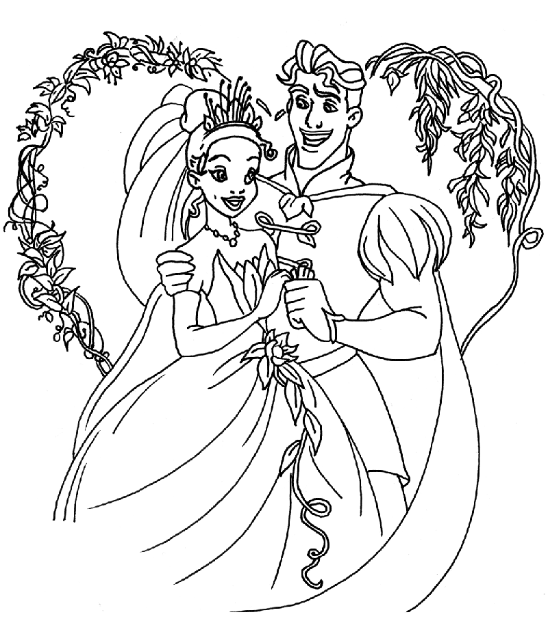 wedding ring black and white coloring page