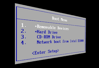 cara setting booting bios