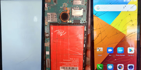 itel A32F Flash File White Lcd logo  Fix