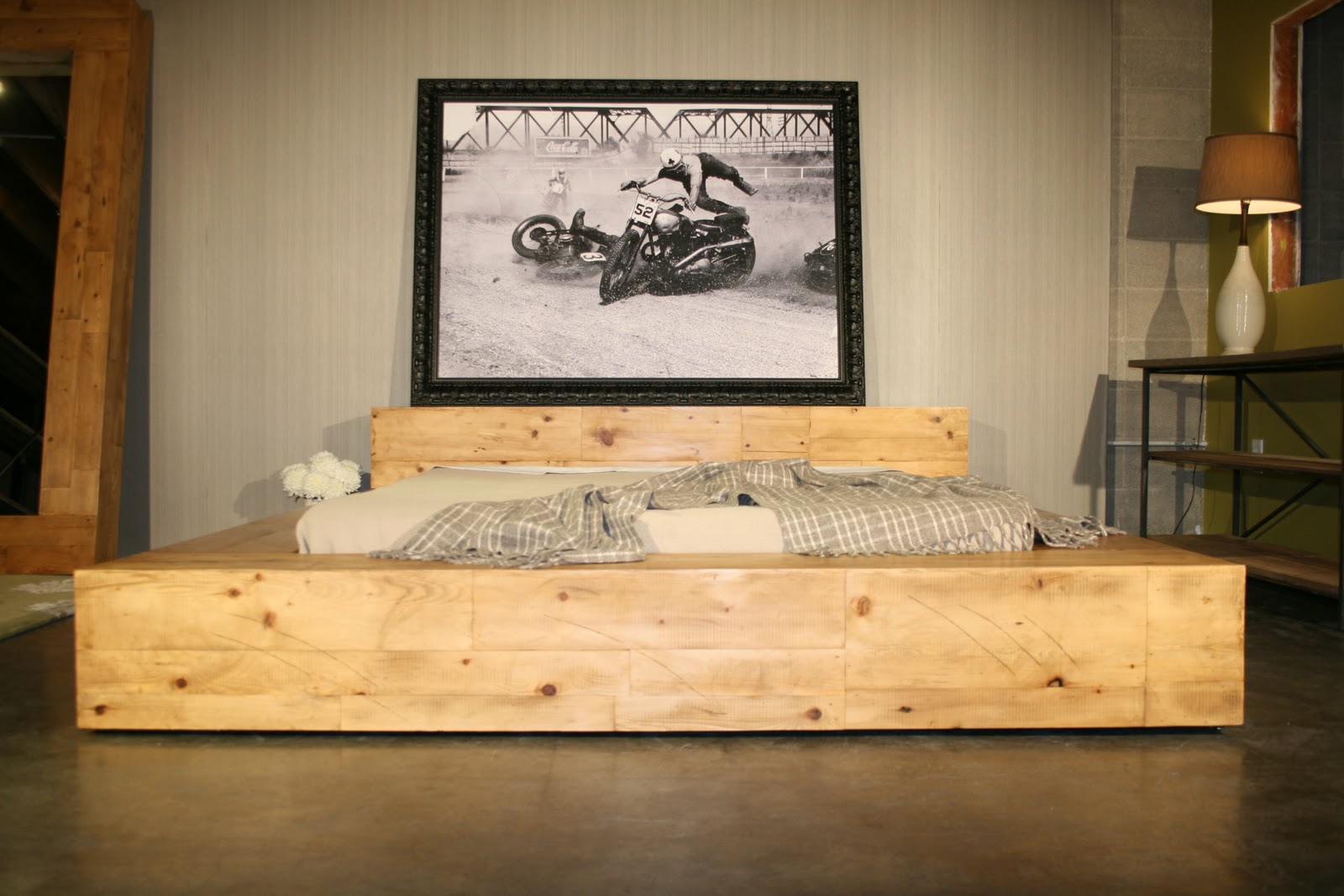 Reclaimed Wood Bed Frame