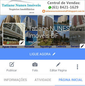 Minha página no Facebook