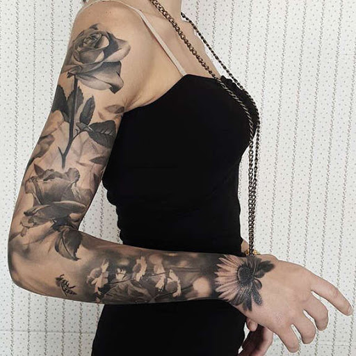 120 mangas de tatuagens femininas para deixar vocês inspiradas