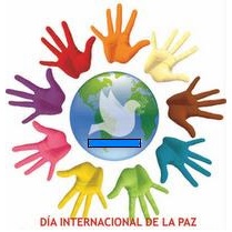 Imagen alusivo al Día Internacional de la Paz con diferentes manos
