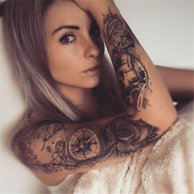 46 tatuagens femininas de diversos estilos e posições para inspirar vocês