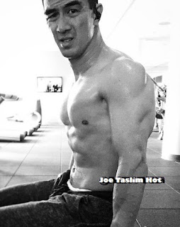 joe taslim hot body muscle sixpack sexy shirtless