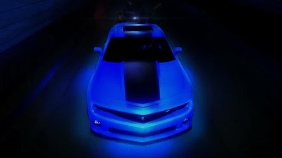 Glow-in-the-dark Camaro