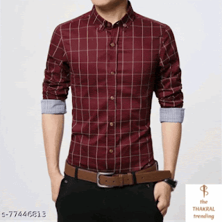 Trendy Cotton Fashionable Men Shirts
