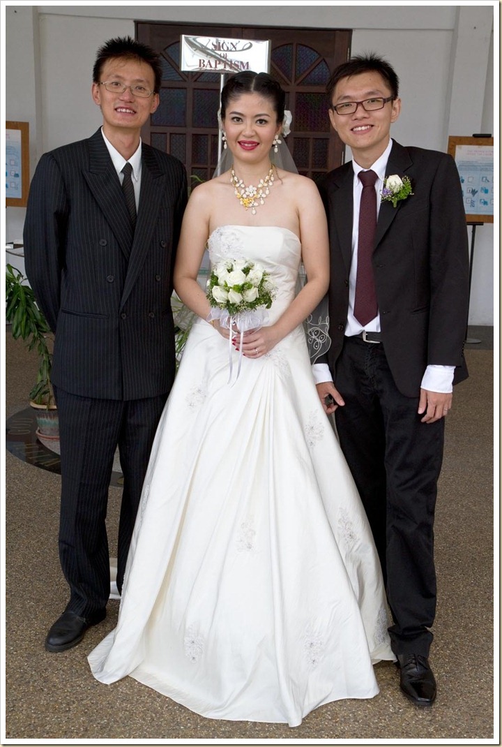 The Couple with Best Man