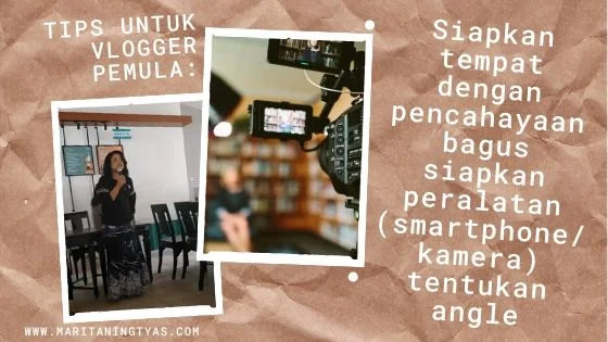 tips ngevlog untuk pemula