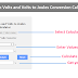 Joules to Volts and Volts to Joules Conversion Calculator