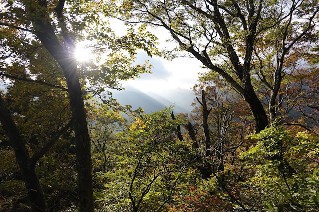 鳥取県西伯郡大山町大山　寂静山の山頂からの眺望