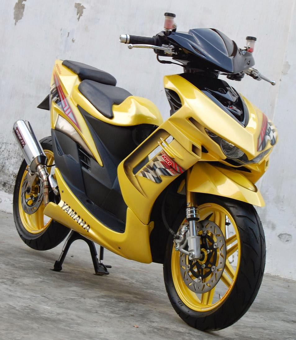 Koleksi Modifikasi Motor Jupiter Z Warna Kuning Terlengkap Pojok