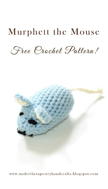 Free crocheted mouse pattern