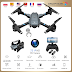 -55%   🛒DRONE Snaptain AA5mq 1080p/720p zangão wifi fpv com grande angular hd