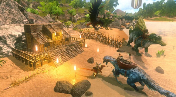 Download ARK Survival Evolved Mod Apk + Data v1.1.13 Unlimited Amber Android Terbaru