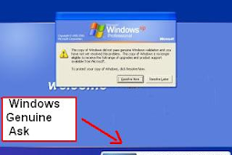 Cara Menghilangkan Peringatan Windows Genuine Advance