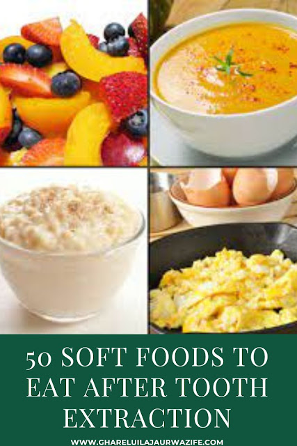 50 soft foods to eat after tooth extraction