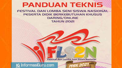 Download Panduan, Juknis, dan Jadwal Pelaksanaan FLS2N PDBK Tahun 2021 I PDF