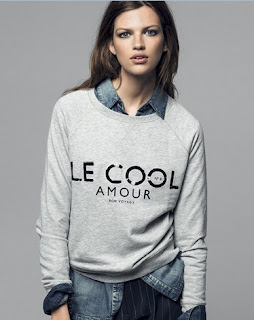 Sudadera gris Amour