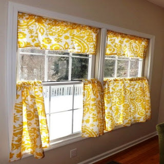 Yellow Kitchen Curtains