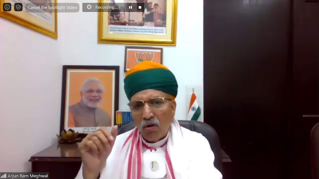 Arjun Ram Meghwal, MOS for Parliamentary Affairs