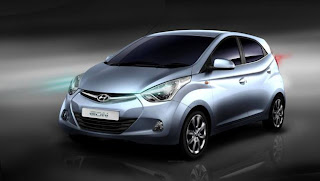 Hyundai Eon Front View