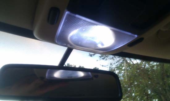 LED Interior Light Installation 8