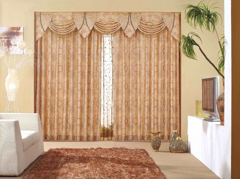 White Back Tab Curtains Trendy Colors for Living Room