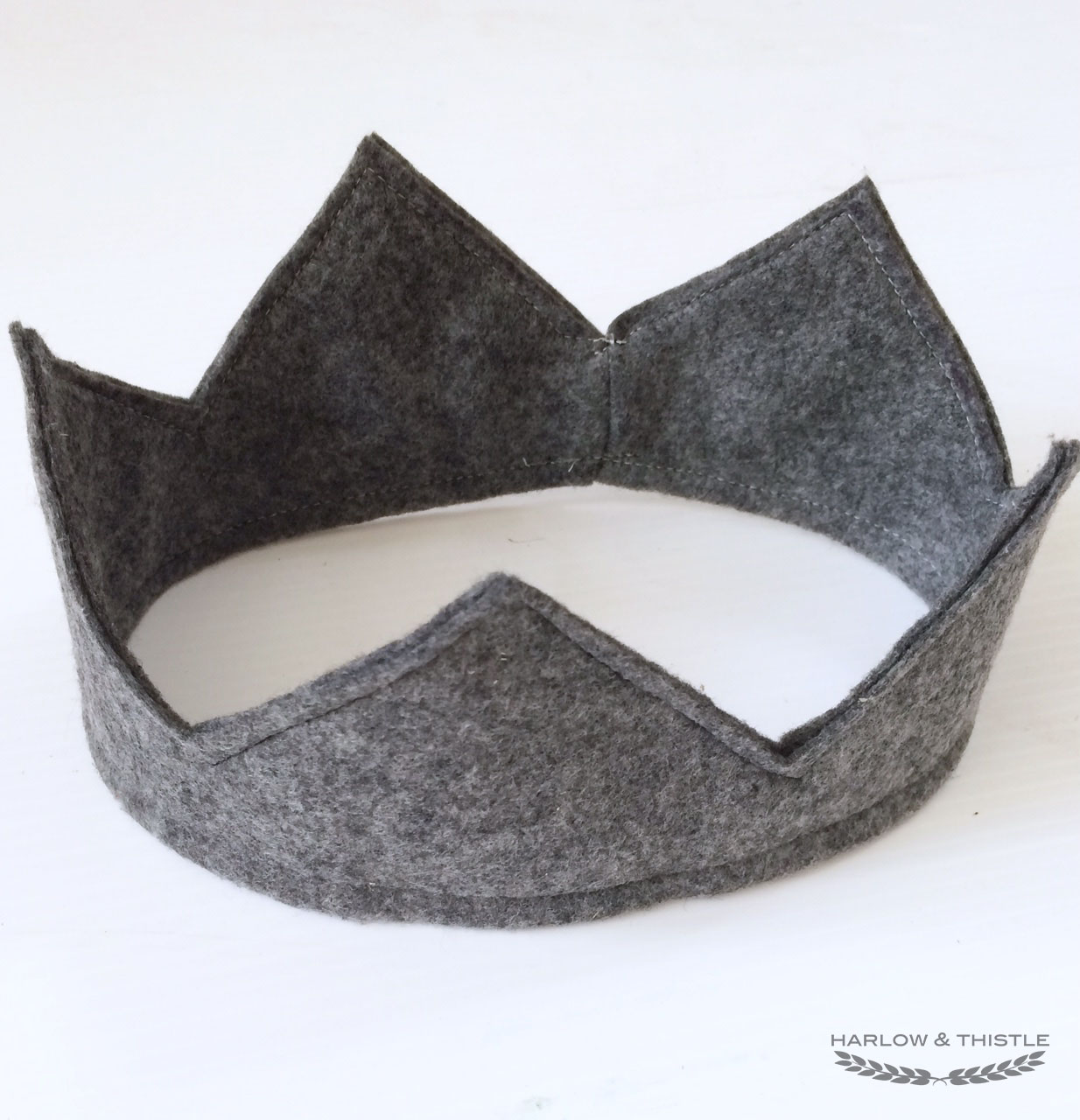 diy felt crown for baby