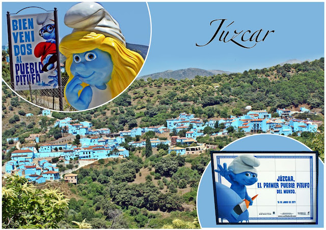 Travel around Spain - Juzcar, the first Smurf Village in the World