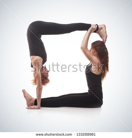 two person yoga challenge poses