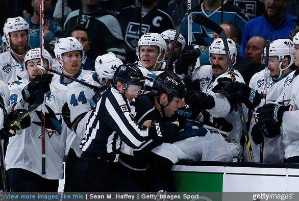 Game in Review: Los Angeles Kings vs. San Jose Sharks 10/7/2015