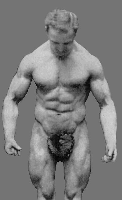 Eugen Sandow got all the attention but I personally think Bobby Pandour had 