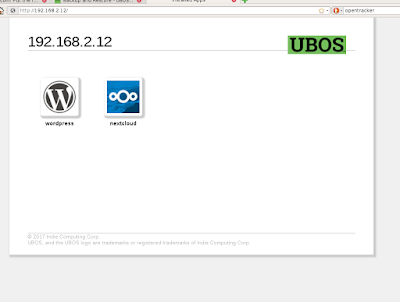 UBOS and WordPress and Nextcloud