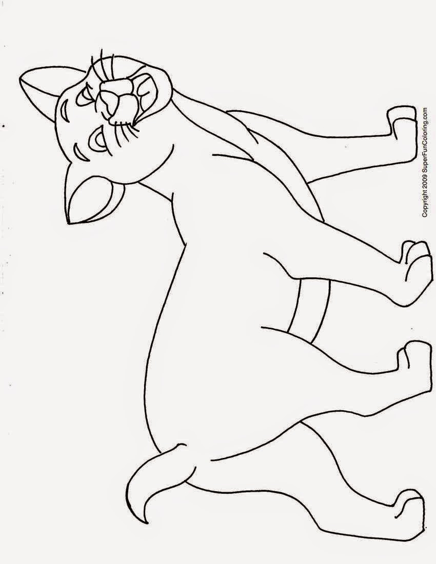 cat coloring pages online | FCP